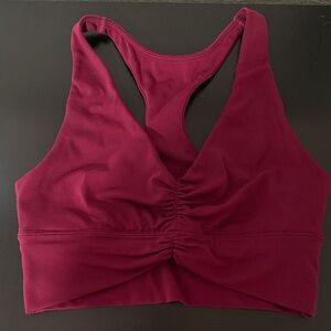 PARAGON Deep Red Sports Bra